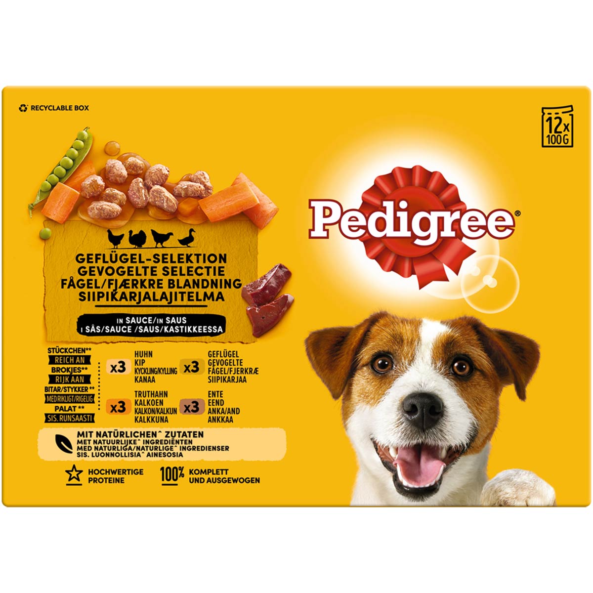 PEDIGREE Pouch Adult Geflügel Selektion Multipack bei ZooRoyal