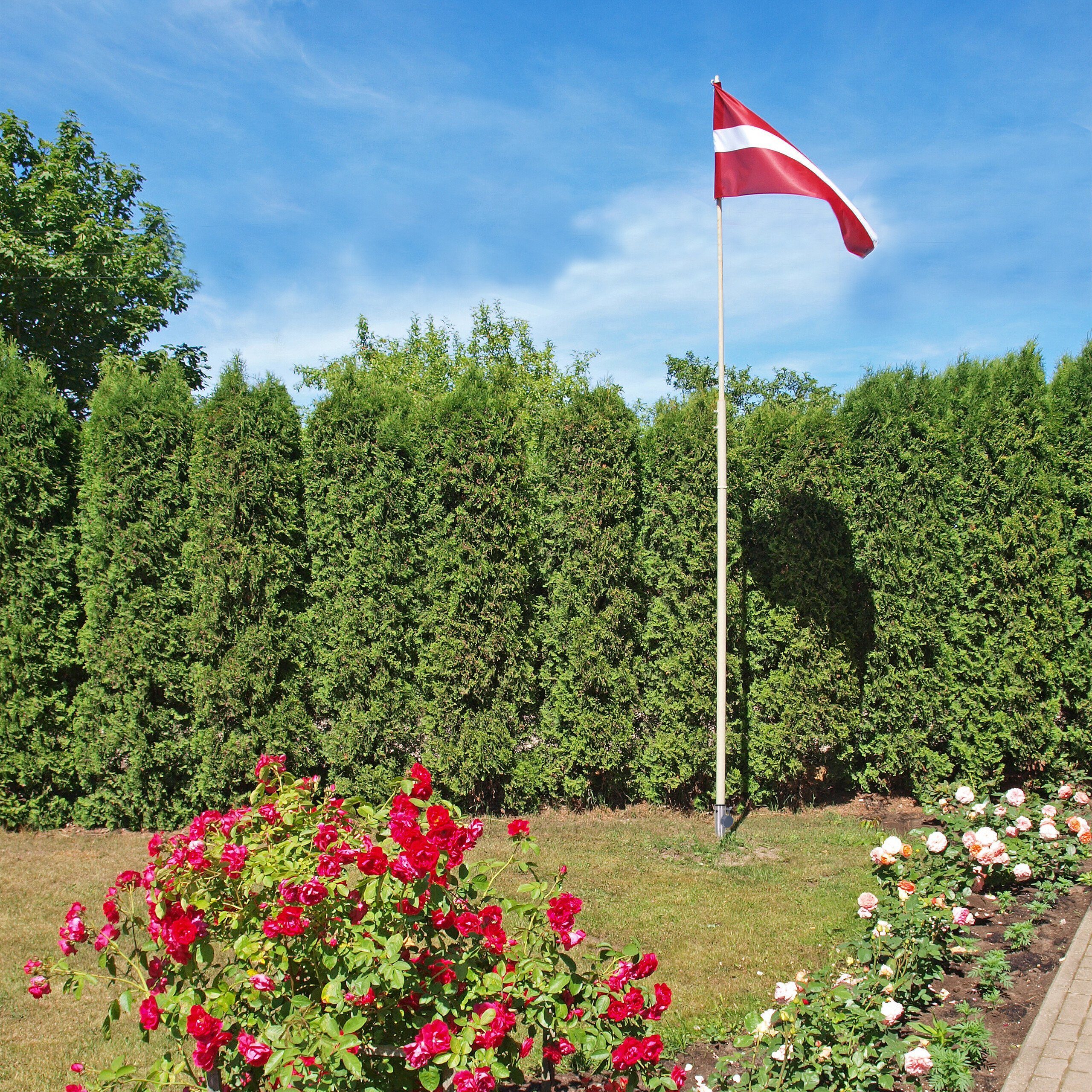 relaxdays Schirmhalter Sonnenschirm Bodenhülse im 2er Set