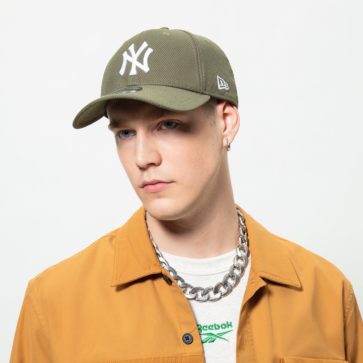 NEW ERA MÜTZE DIAMOND ERA 940 NYY KHA NEW YORK YANKEES NOVWH Khaki