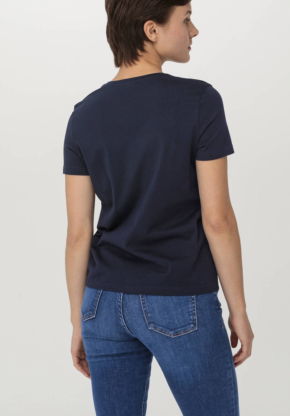 Kurzarm-Shirt aus reiner Bio-Baumwolle