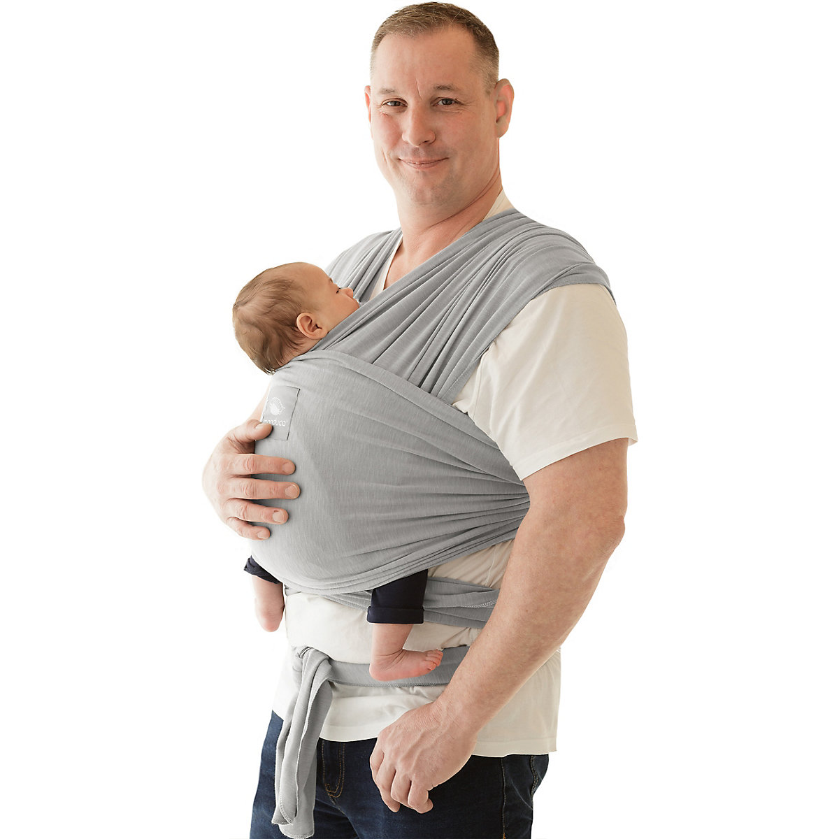 Tragetuch sling, lightgrey