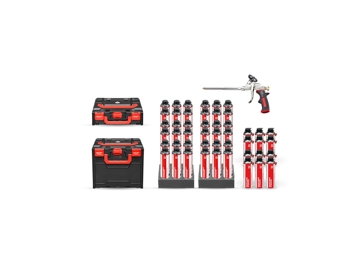 STRAUSSbox Pistolenschaum-Set 340 midi