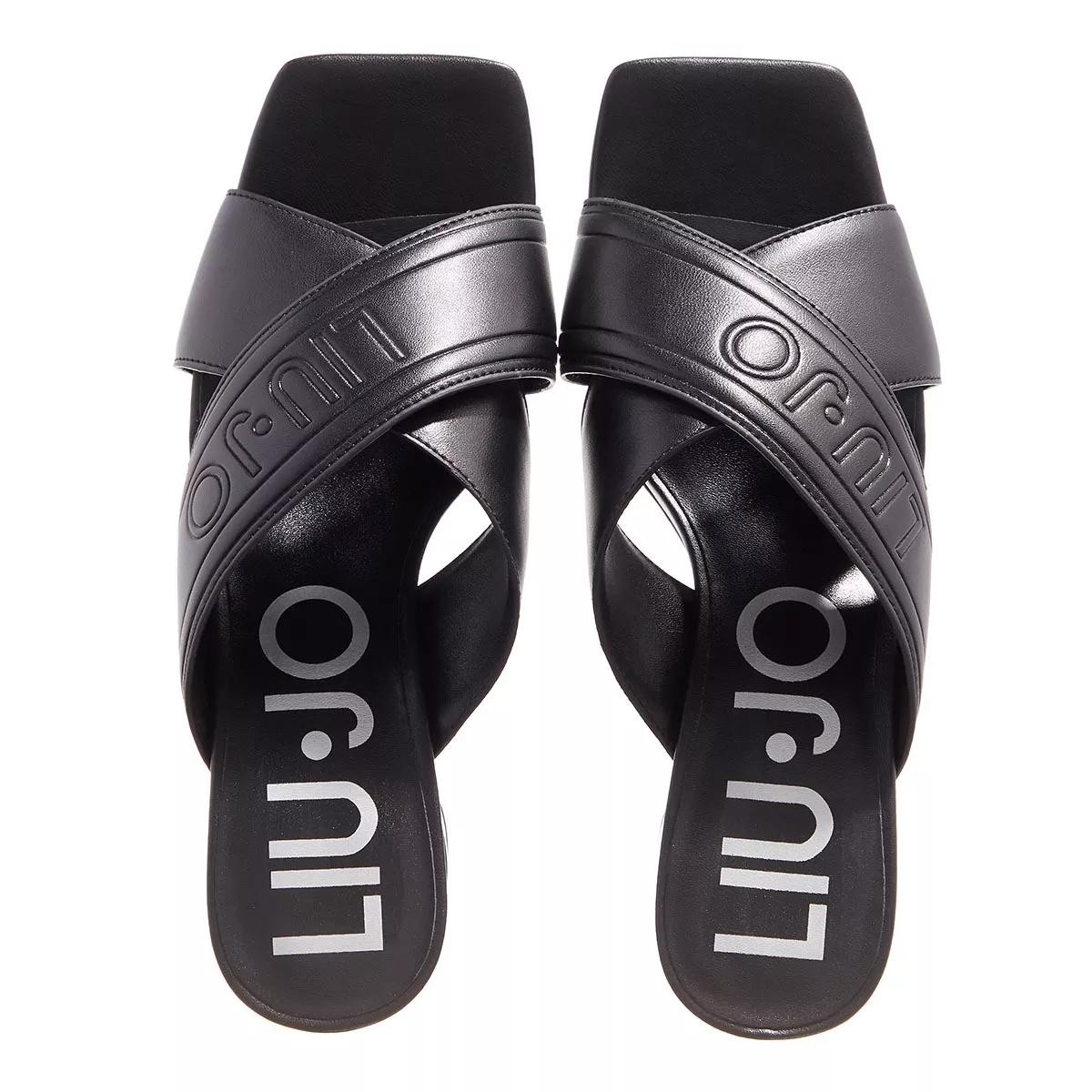LIU.JO Komfort Sandalen schwarz Slide
