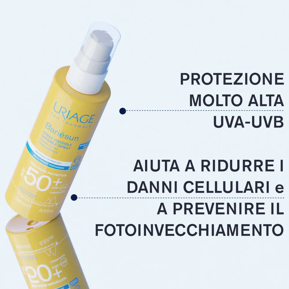 BARIESUN Spray Invisible SPF50+ - Spray solar corporal de alta protección.