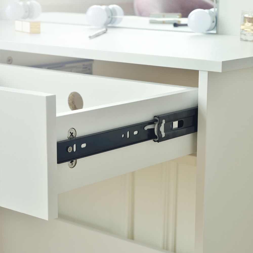 Home Deluxe Schminktisch KYLIE - Weiß
