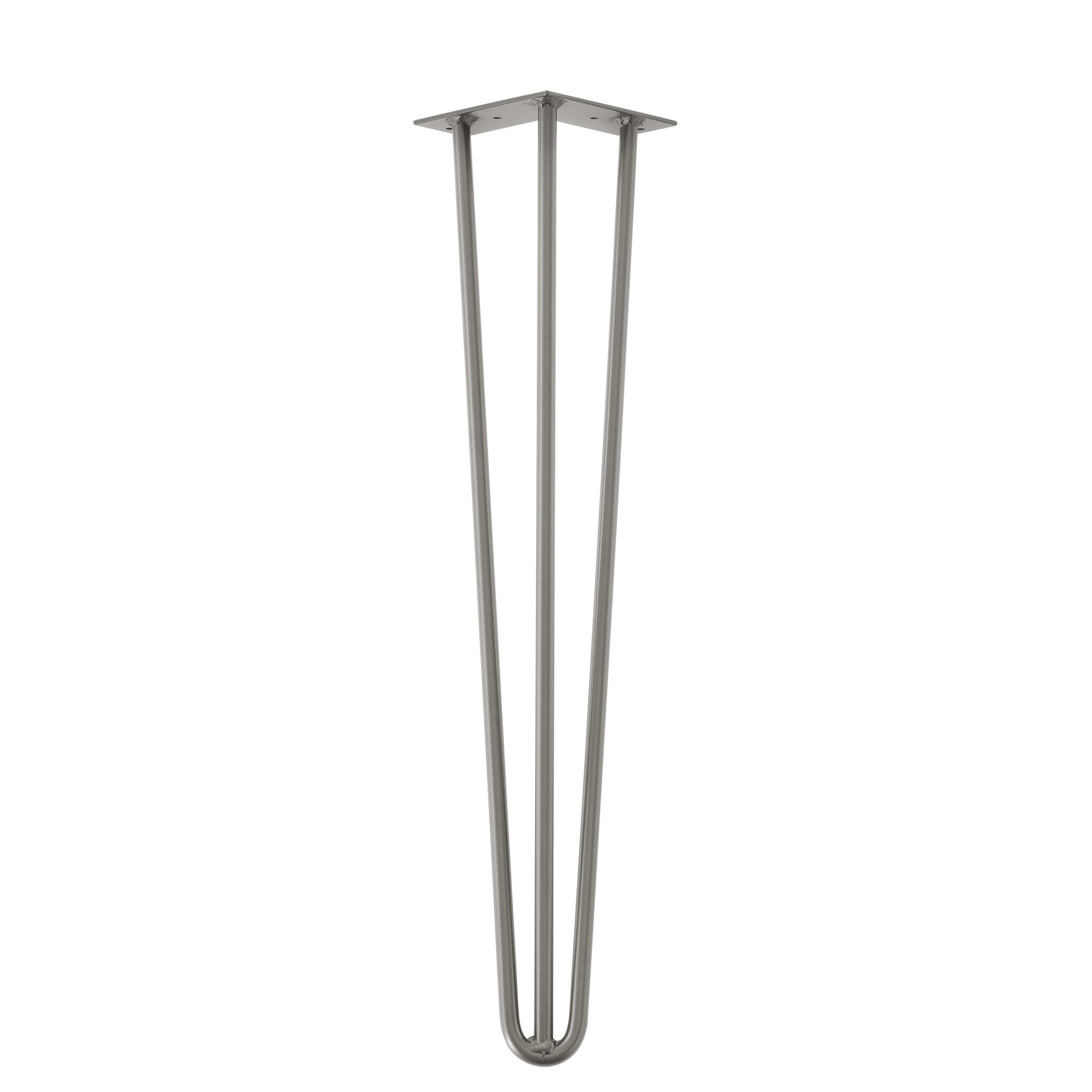en.casa Möbelfuß, (Set), 4x Hairpin Leg Tischbein Haarnadelbeine Tischkufen DIY 72cm Stahl
