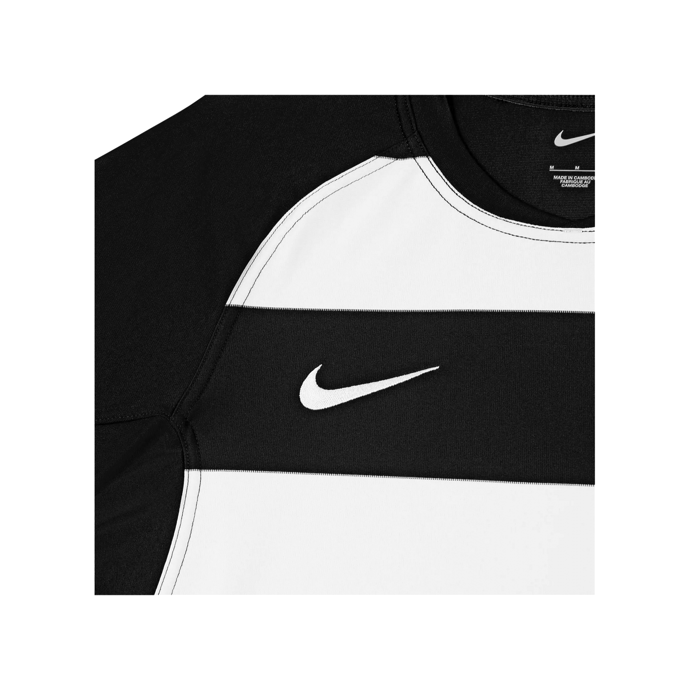 Nike Team Crew Razor Rugby Trikot Schwarz F010