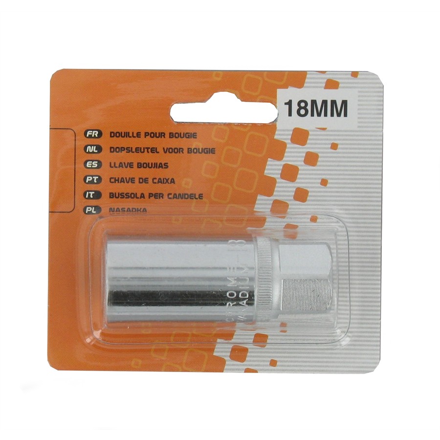 Stecknuss für Zündkerzen ½" Zoll, 18 mm, von Norauto - ATU