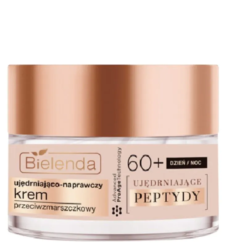 Bielenda Firming Peptides Verstevigende en Herstellende Anti-Rimpelcrème 60+ Dag/Nacht