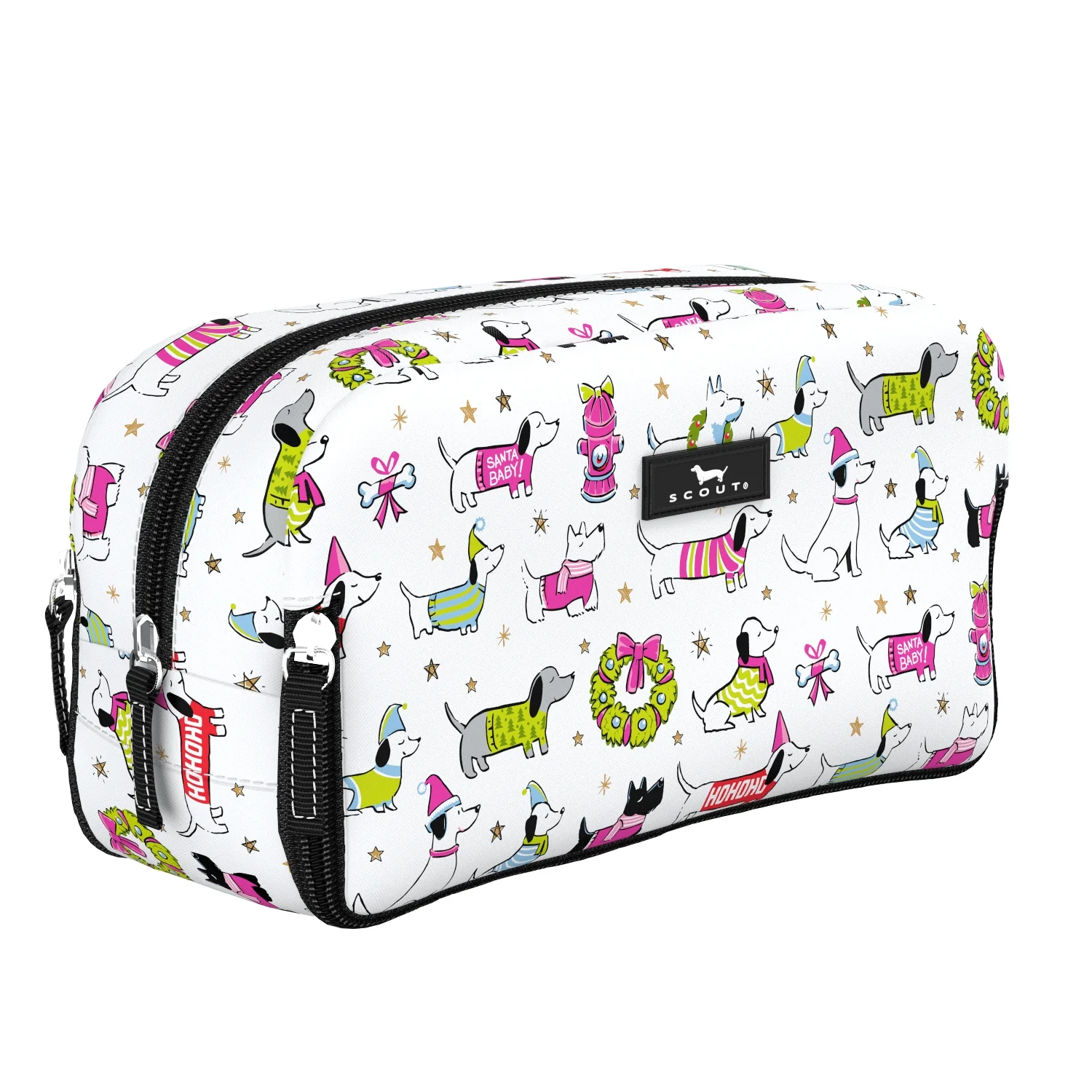 3-Zip Toiletry Bag Medium 3-Way