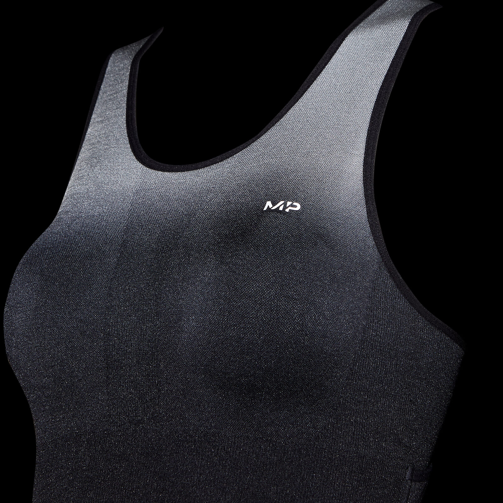 Brassière de sport sans coutures MP Velocity pour femmes – Noir