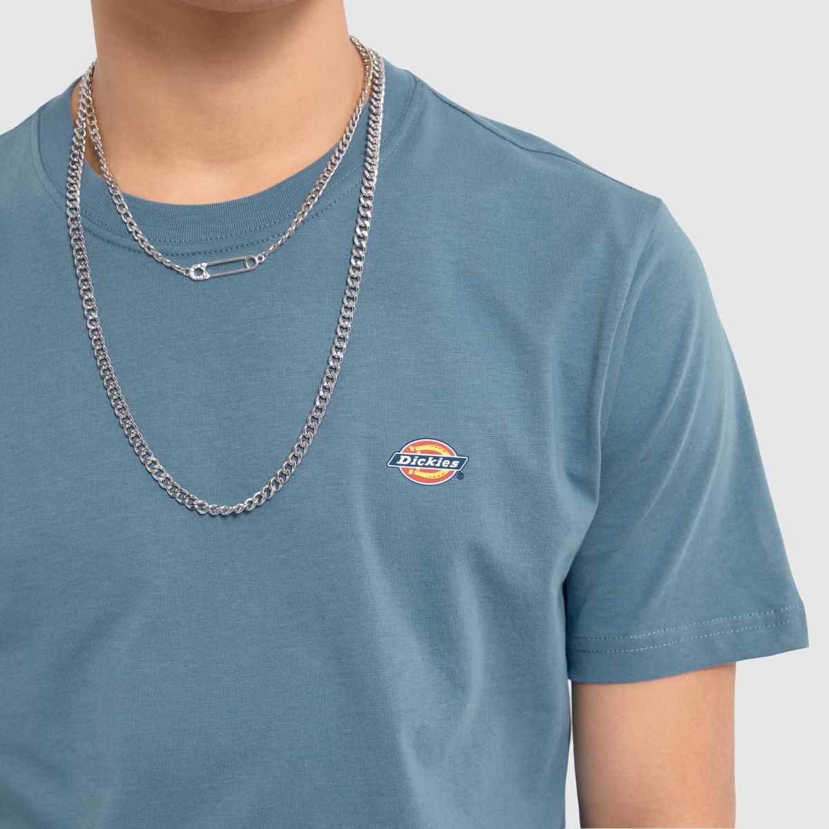 DICKIES – Mapleton – Blå t-shirt