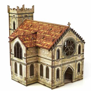 Terrain Systems: Constructions - Cathedral (Medieval Town)