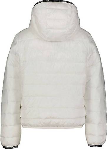 TOMMY-JEANS Damen Steppjacke TJW QUILTED TAPE HOODED JACKET