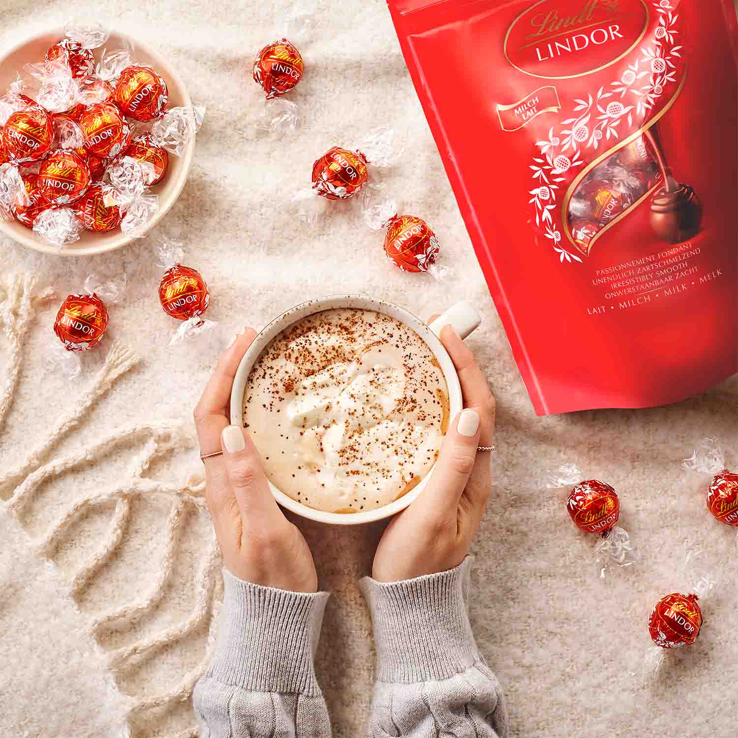 Lindt Lindor Kugeln Vollmilch 187g
