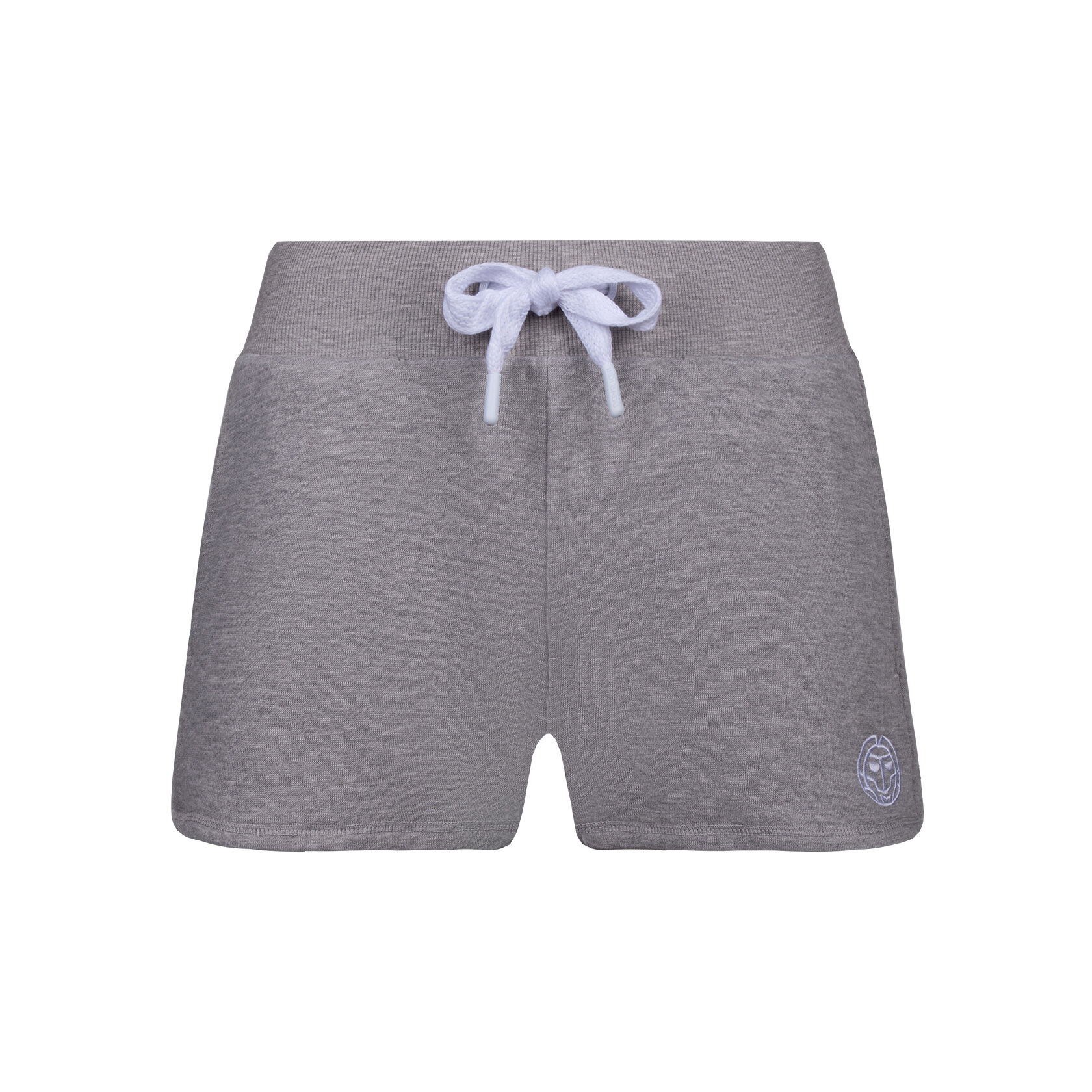 Alela Basic Shorts Damen - Hellgrau, Weiß