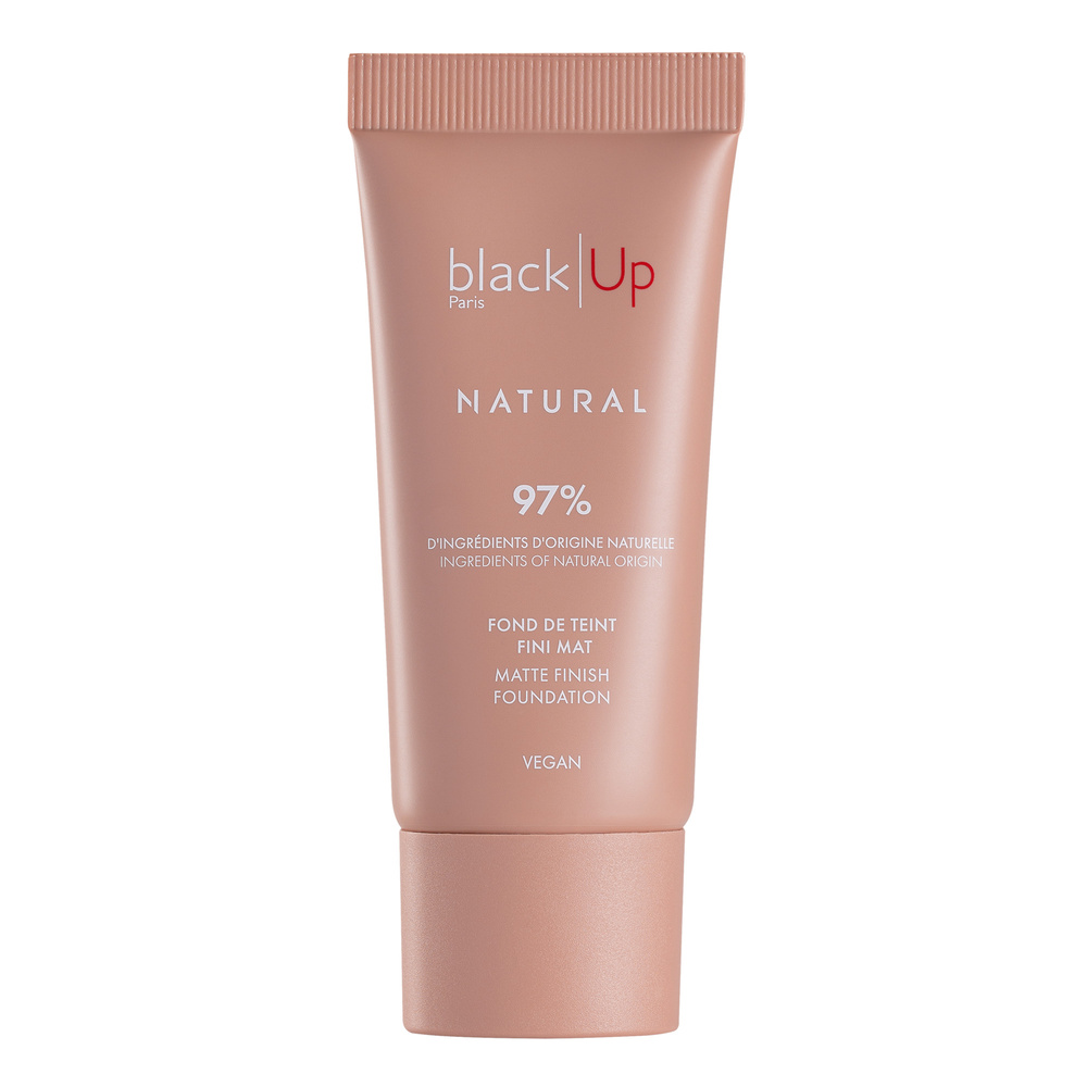 Black Up Fond de Teint Fini Mat 97% Naturel n°01 Fond de Teint
