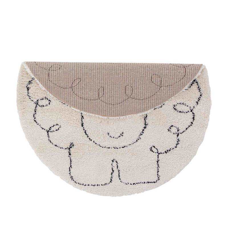Tapis rond Mouton 120x120 AFKliving