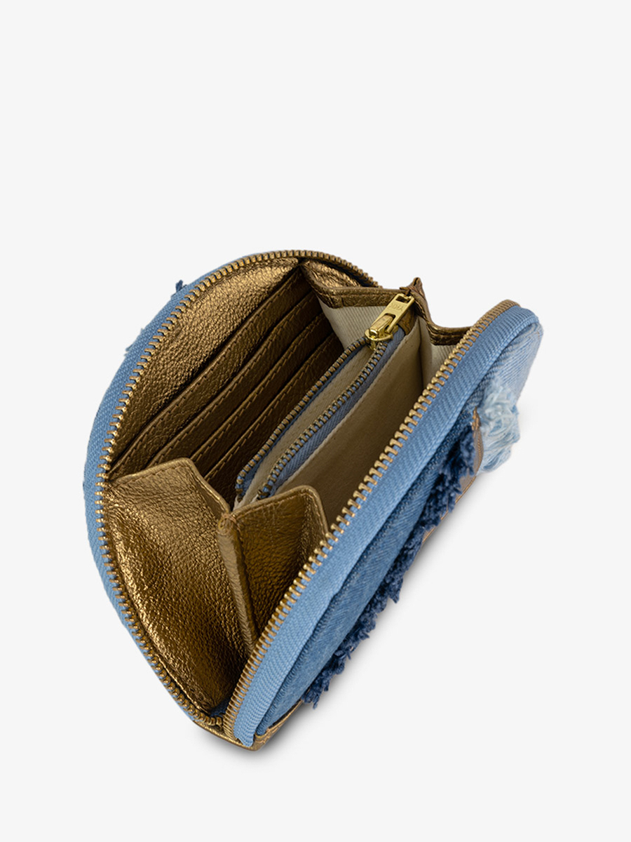 LePortefeuille Manon - Denim
