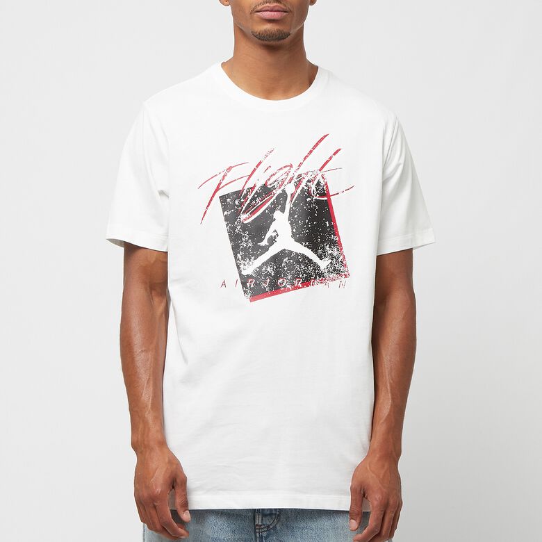NIKE Jordan Brand GFX Short-Sleeve Crew 1 white/black/white