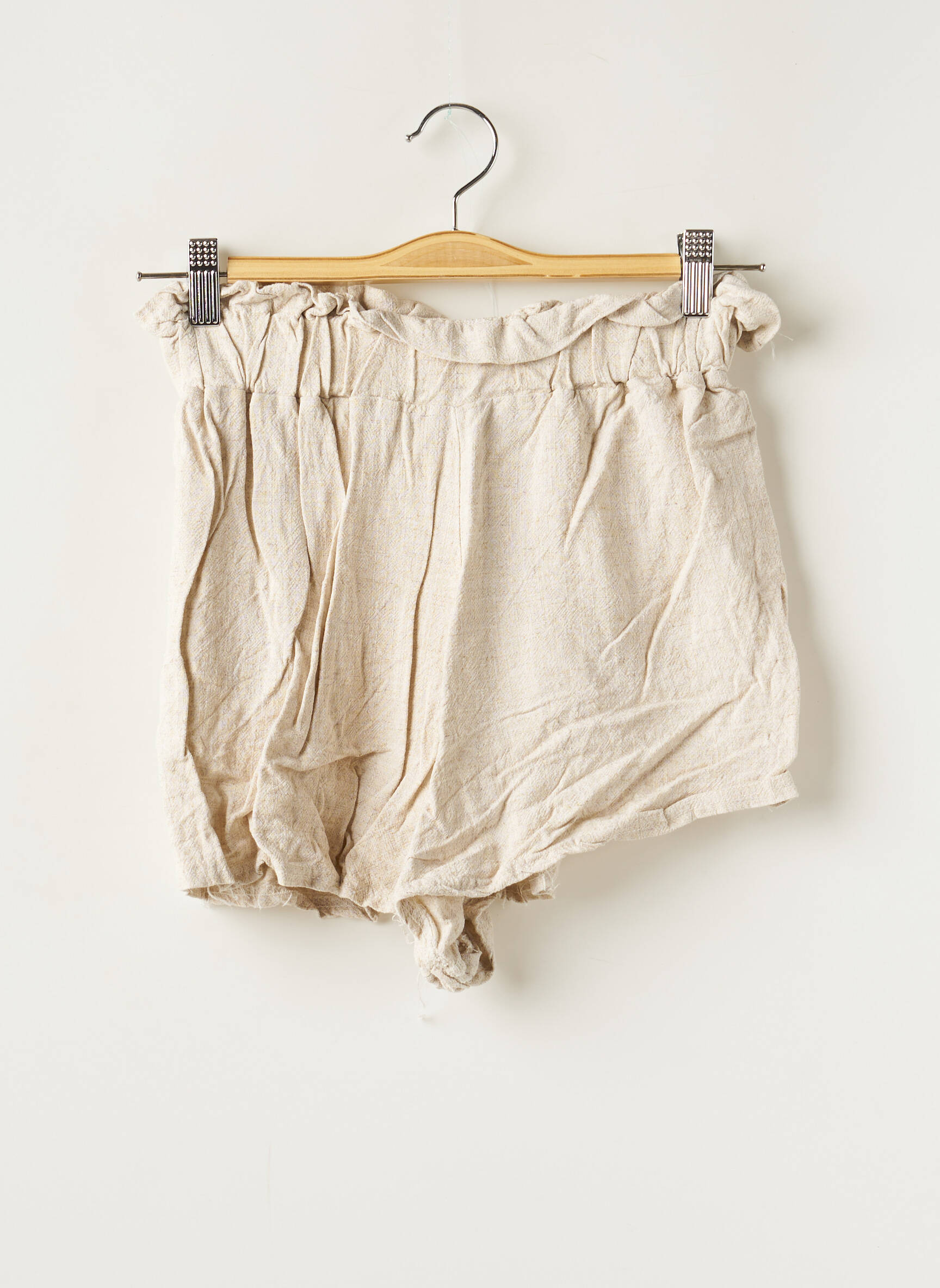 Nasty Gal Shorts 1 Femme couleur beige