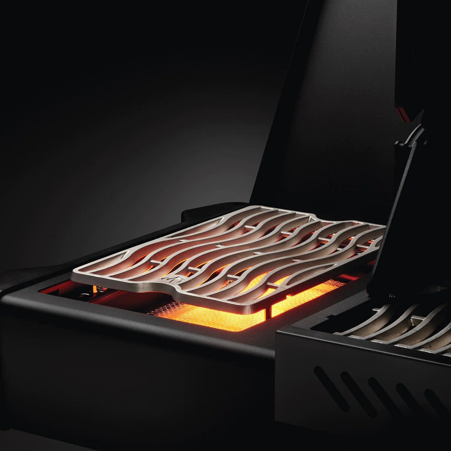 Napoleon Phantom Prestige 500 Propane Gas Grill with Infrared Rear Burner, Infrared Side Burner, & Rotisserie Kit - Matte Black - P500RSIBPMK-3-PHM