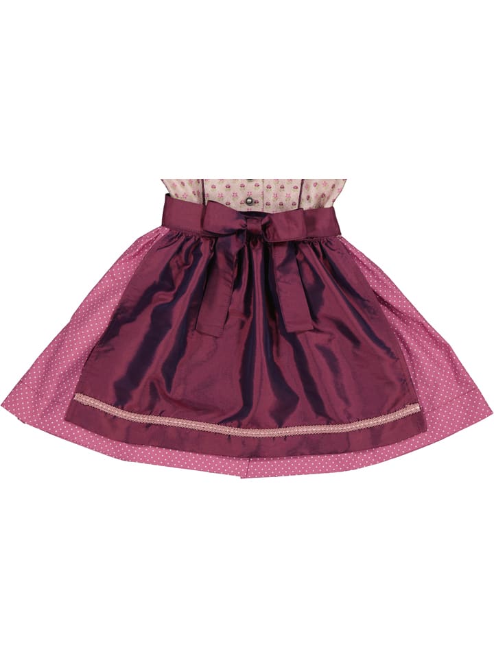 Isartrachten Dirndl in Beere/ Rosa günstig kaufen