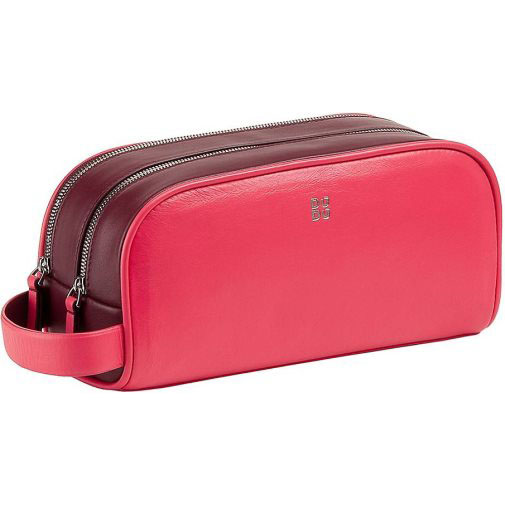 Dudubags Thani Kosmetiktasche Leder 21 cm