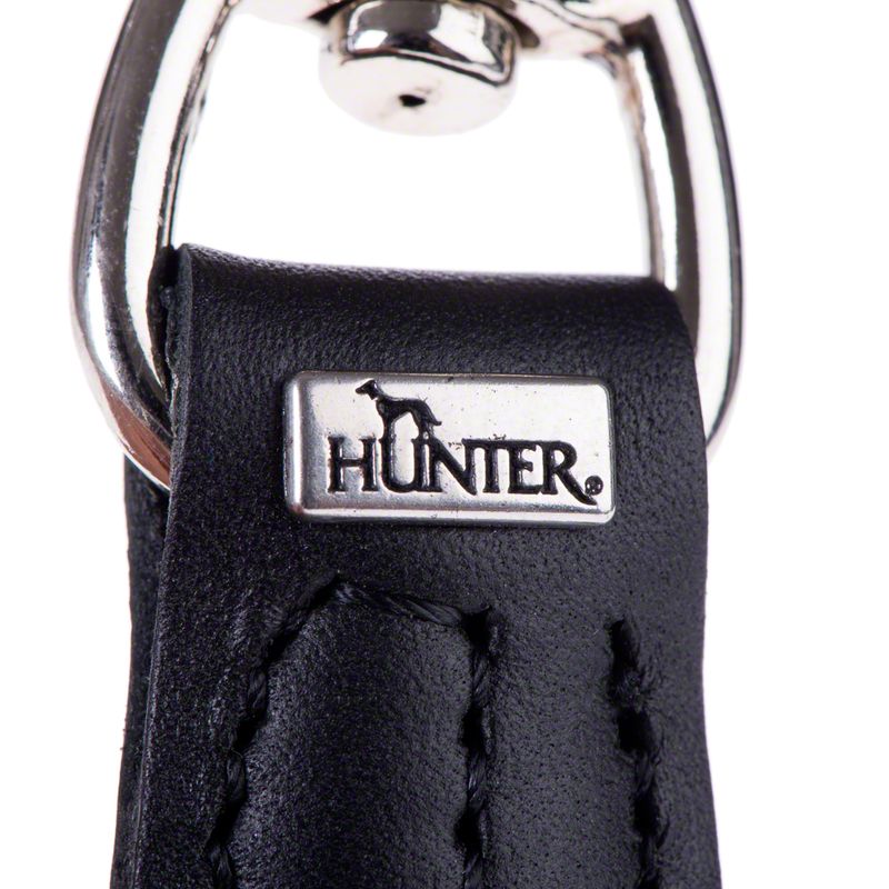 HUNTER Hundeleine Round & Soft Elk - schwarz zu TOP-Preisen