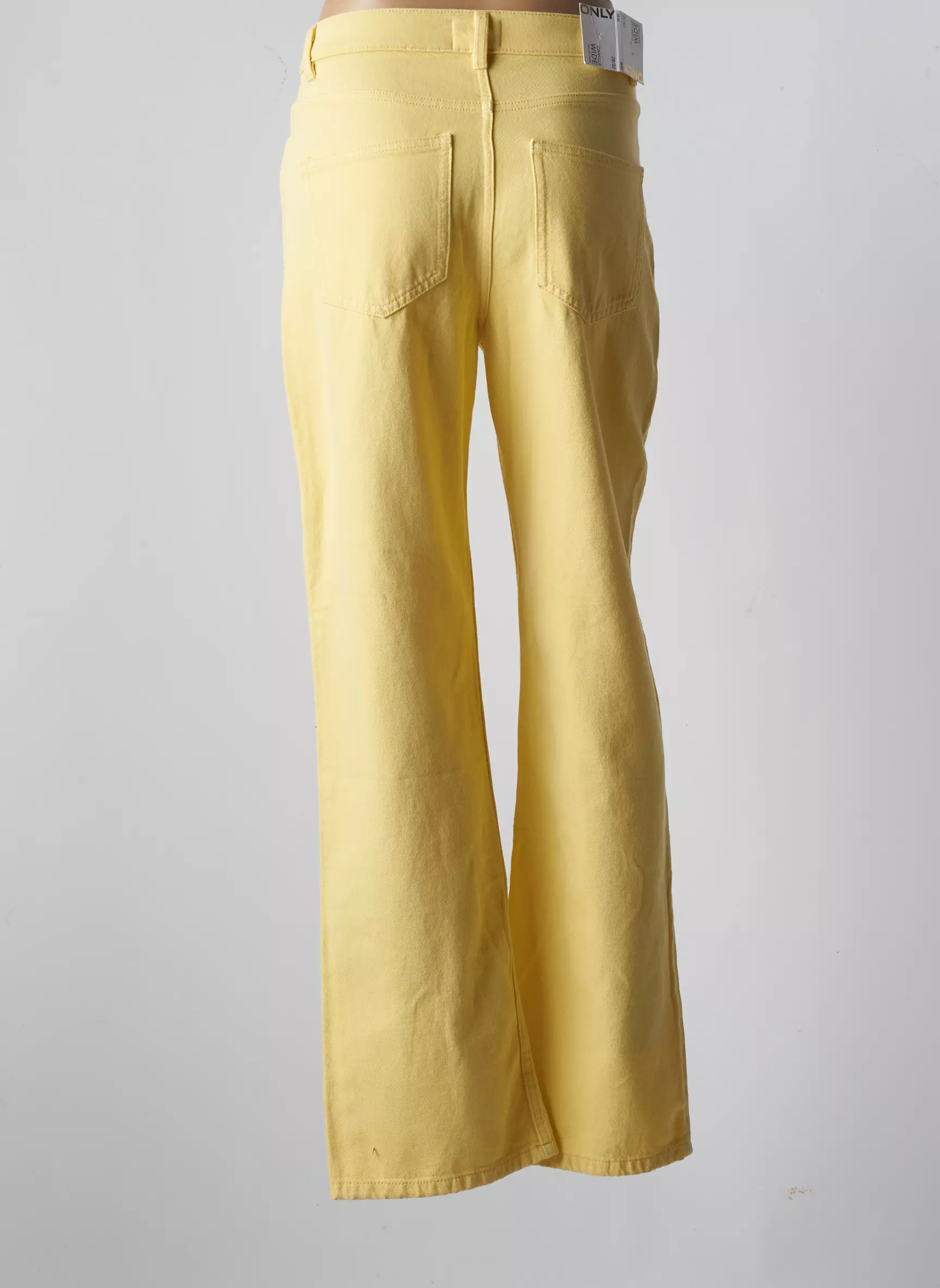 Only Jean Flare Femme couleur jaune