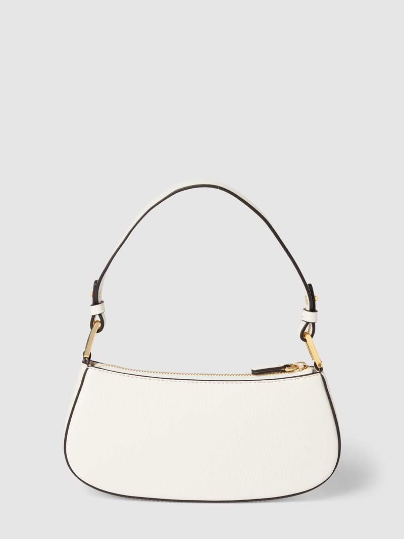 Handtasche mit Strukturmuster Modell 'MERVEILLE' in weiß