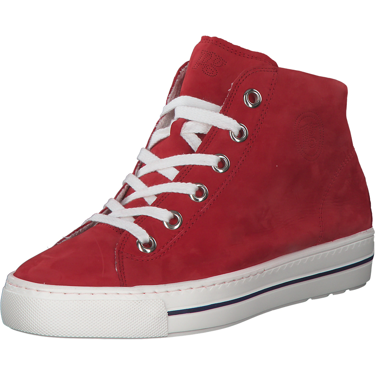 Paul Green 4735, Sneakers High, Damen, Rot