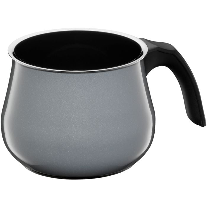 Fusiontec Mineral Mini-Topf mit Glasdeckel, 12 cm, Platinum