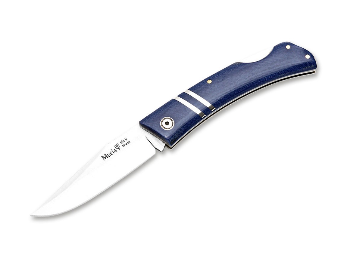 Navaja Micarta Blau