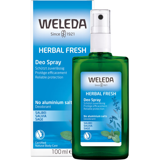 WELEDA Herbal Fresh Deo Spray Salbei  100 ml  Spray
