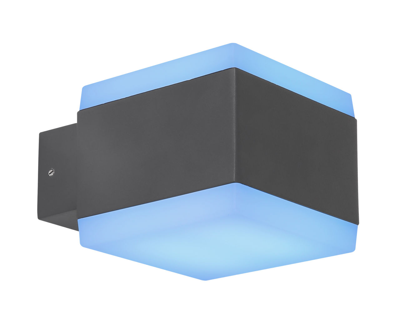 Globo Lighting - SLICE - Außenleuchte Aluminium anthrazit, RGBW LED