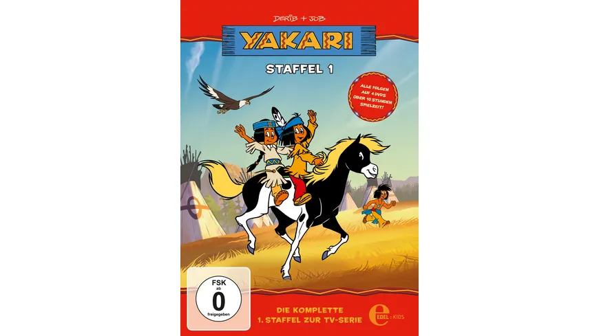 Yakari - Staffel 1  [4 DVDs]
