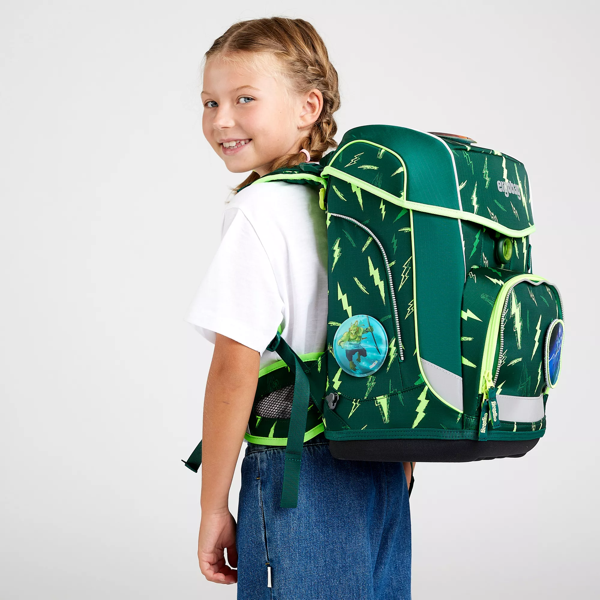 ergobag Schulranzen-Set Bärtastisch