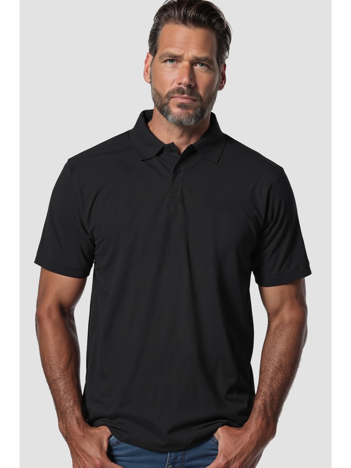 JP1880 Poloshirt in schwarz günstig kaufen