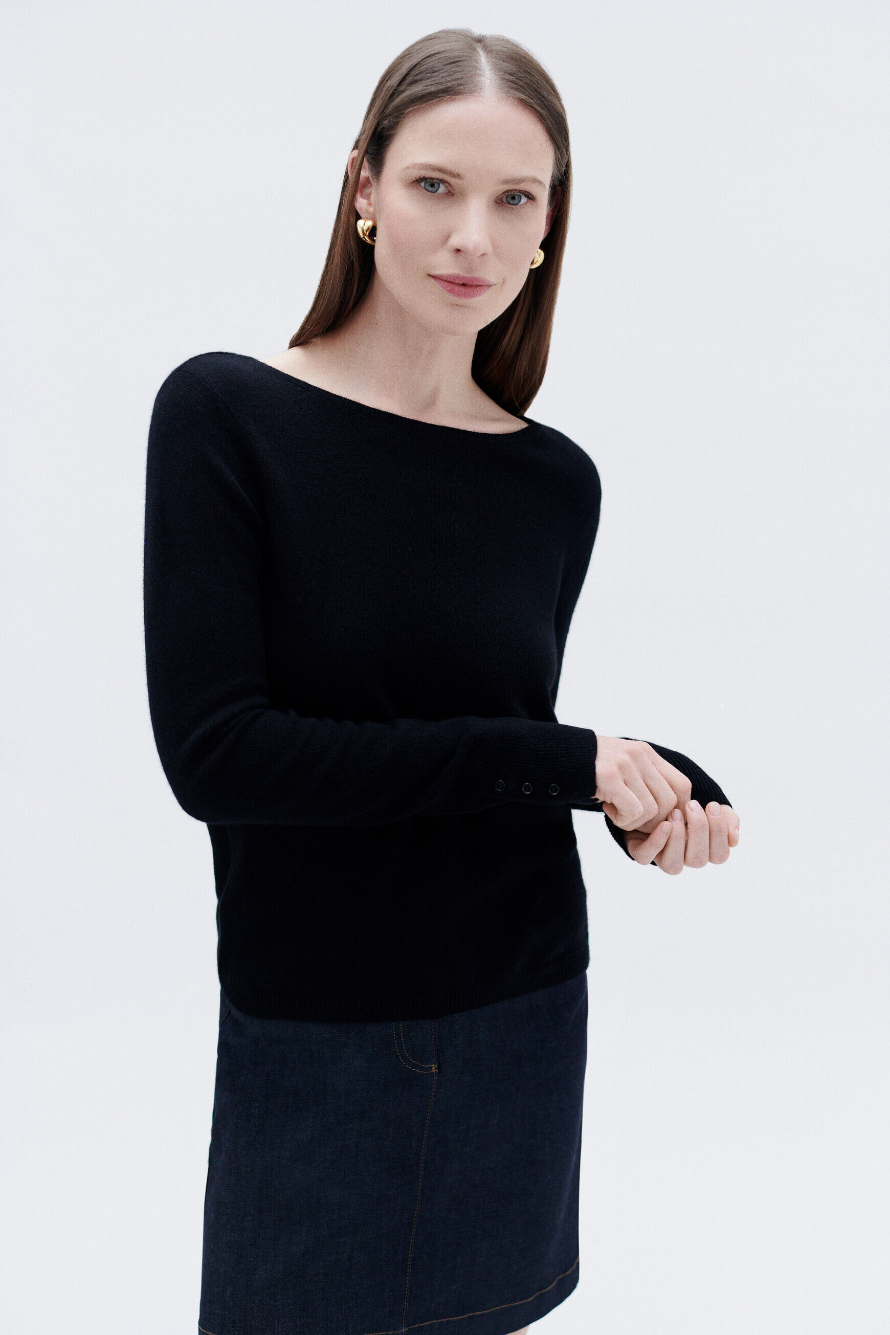 Pull mzoan noir femme
