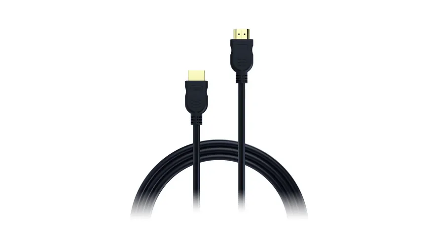 Xlayer Kabel HDMI auf HDMI 4K 3D Support Gold Plated 3,0m Black