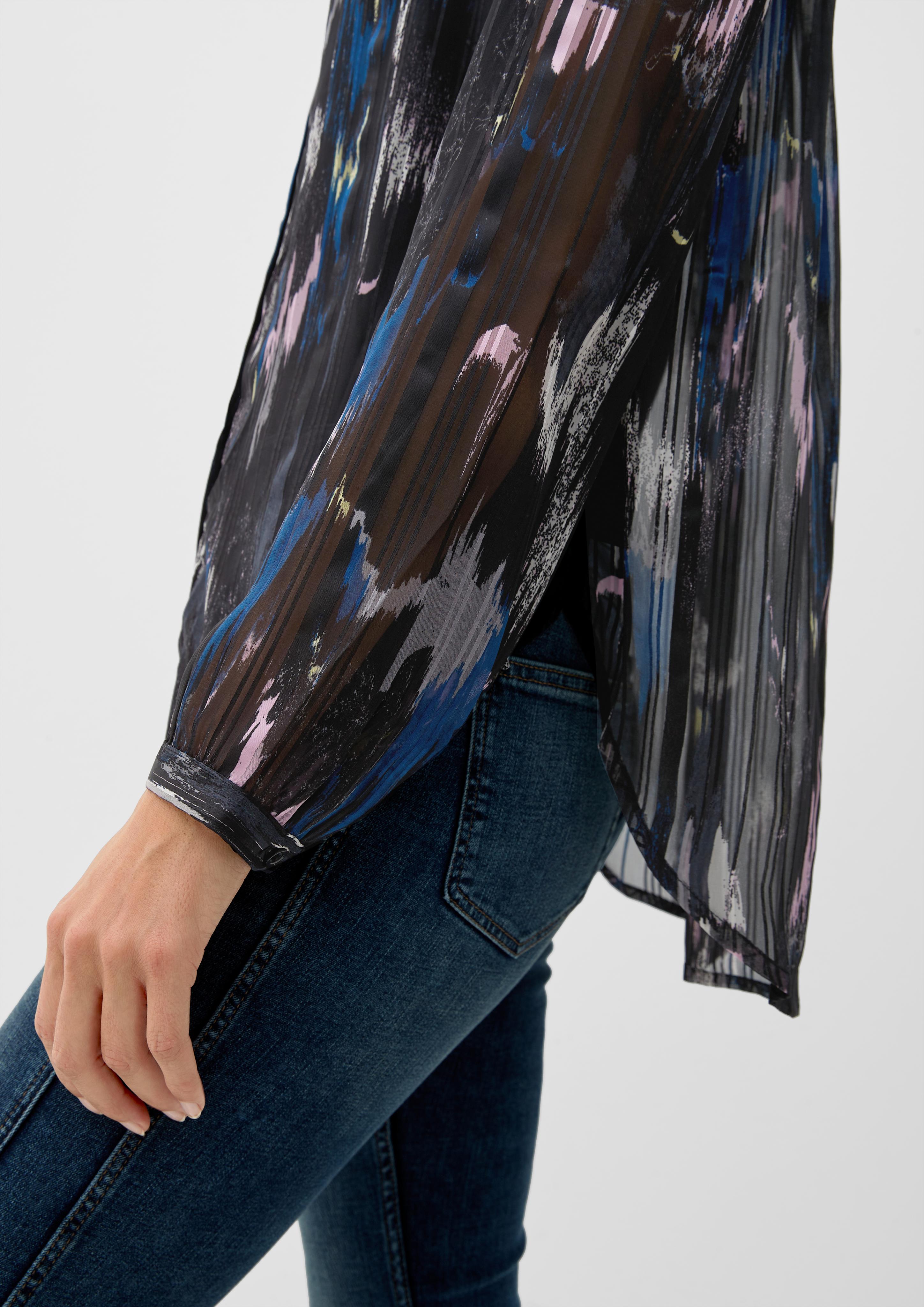 Bluse in semitransparenter Optik  2124777-99A1
