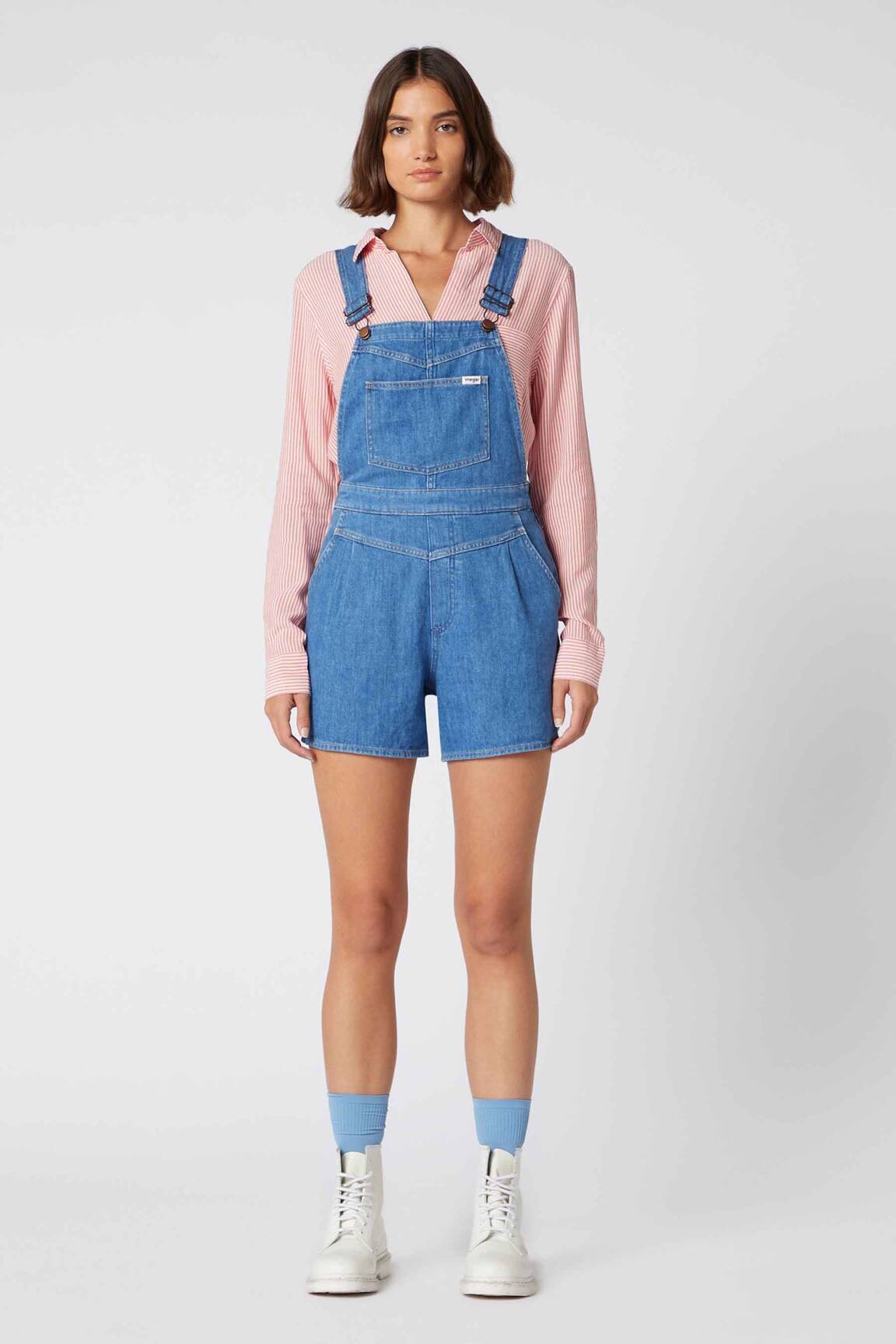 Wrangler Salopettes Femme couleur bleu
