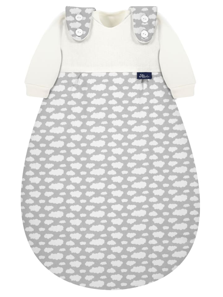 Alvi Schlafsack Baby Mäxchen 2teilig Exclusiv in Wolke Silber günstig kaufen
