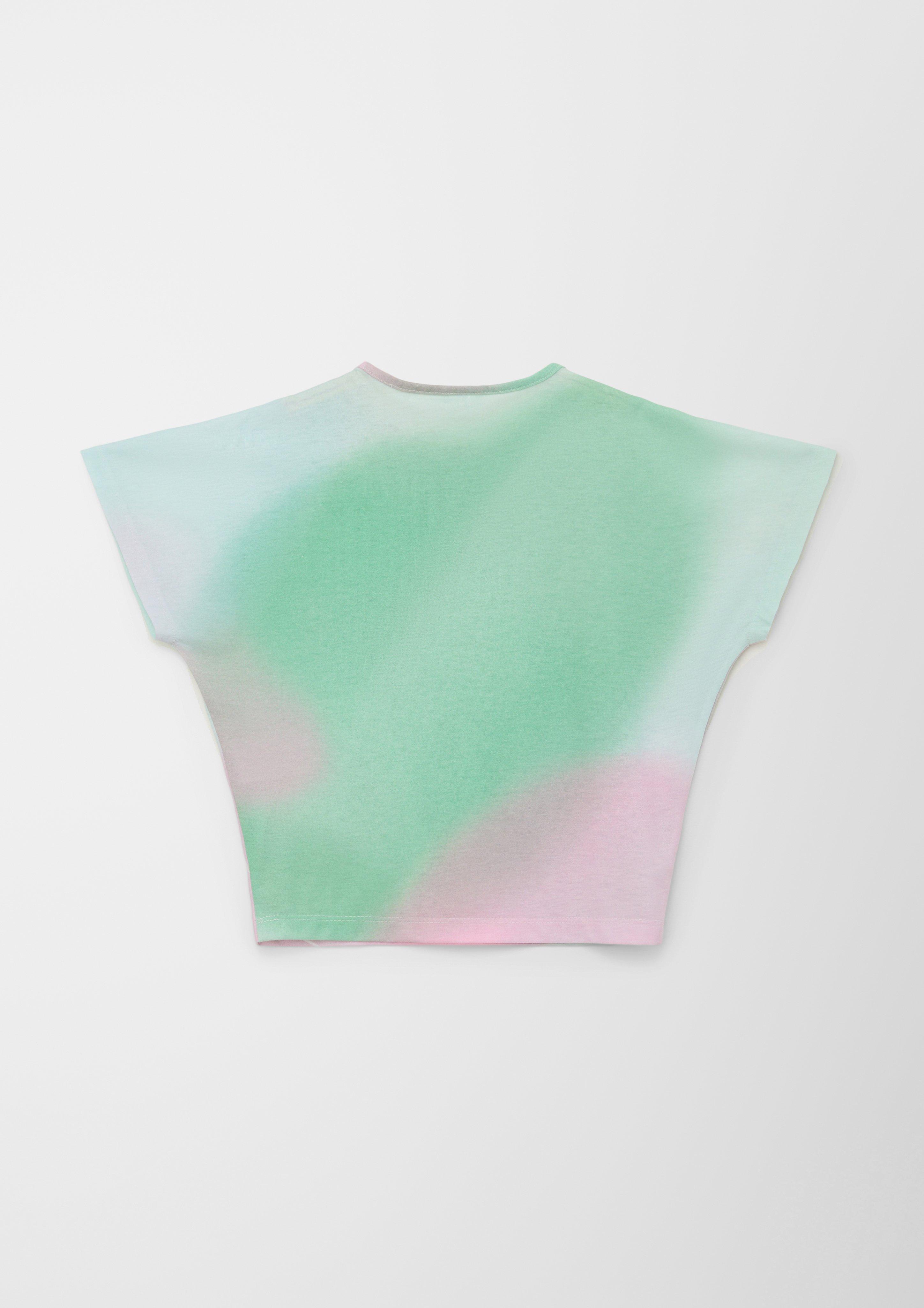 Poncho mit Allover-Print  2130414-75D0