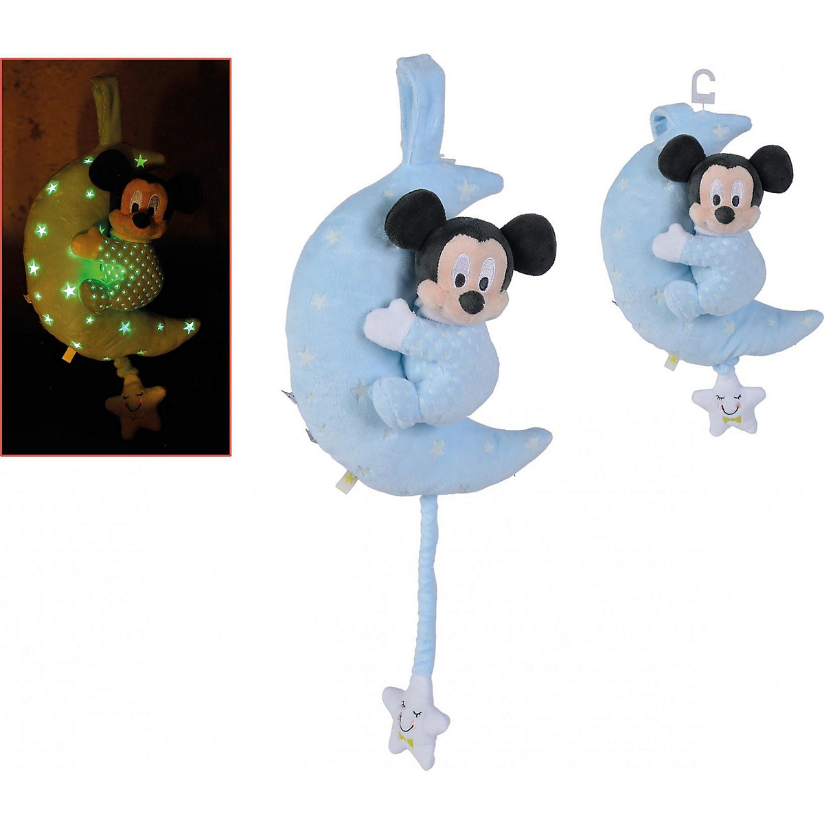 Mickey Glow in the Dark Spieluhr Mond