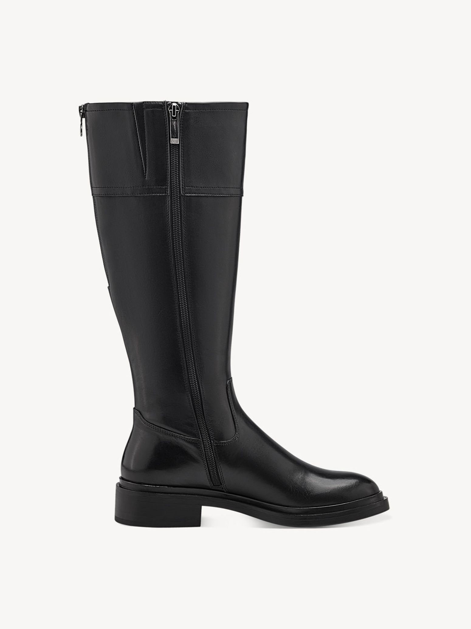 Bottes en cuir - noir