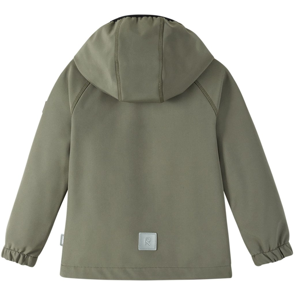 Reima Vantti Greyish Green Kinder Softshelljacke