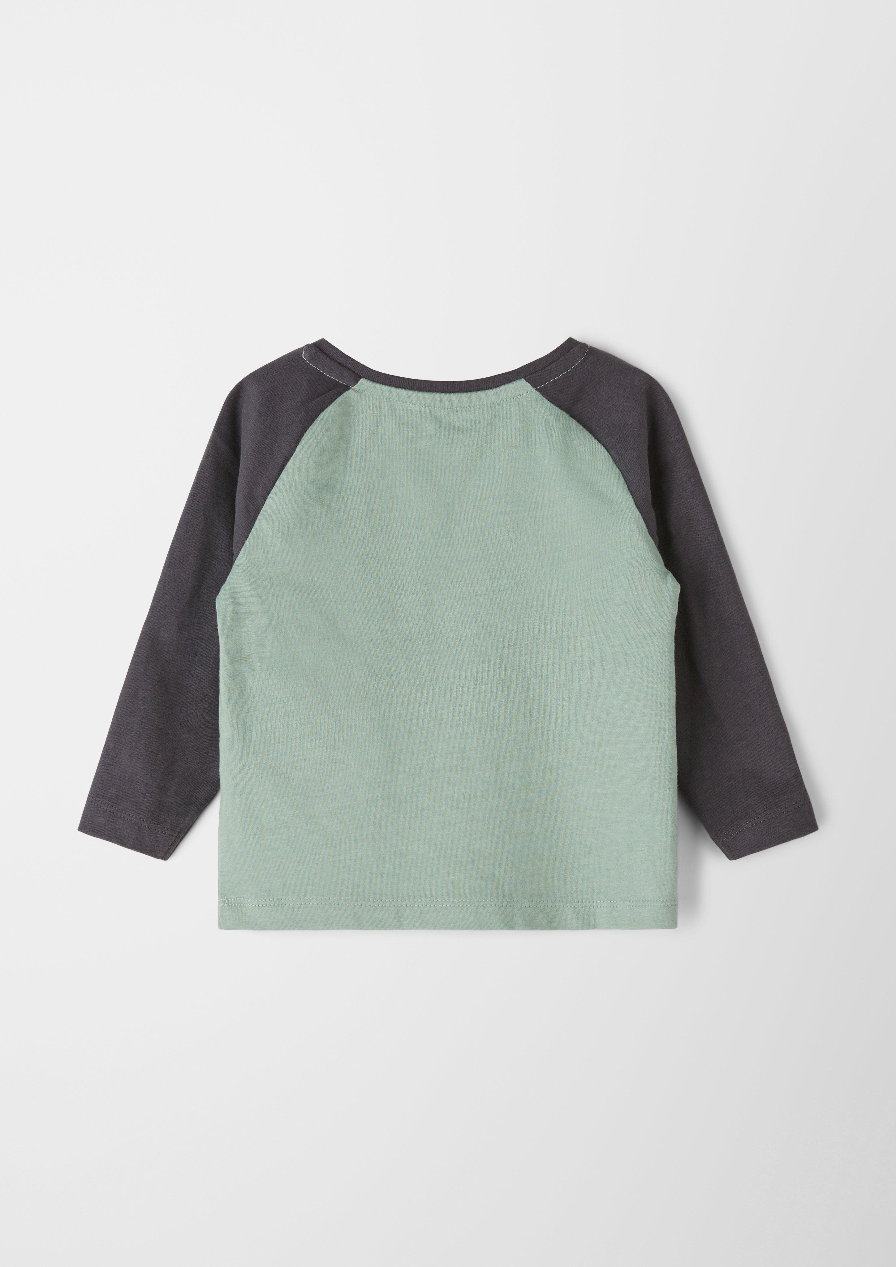 T-Shirt mit Raglanärmeln  2122460-7223