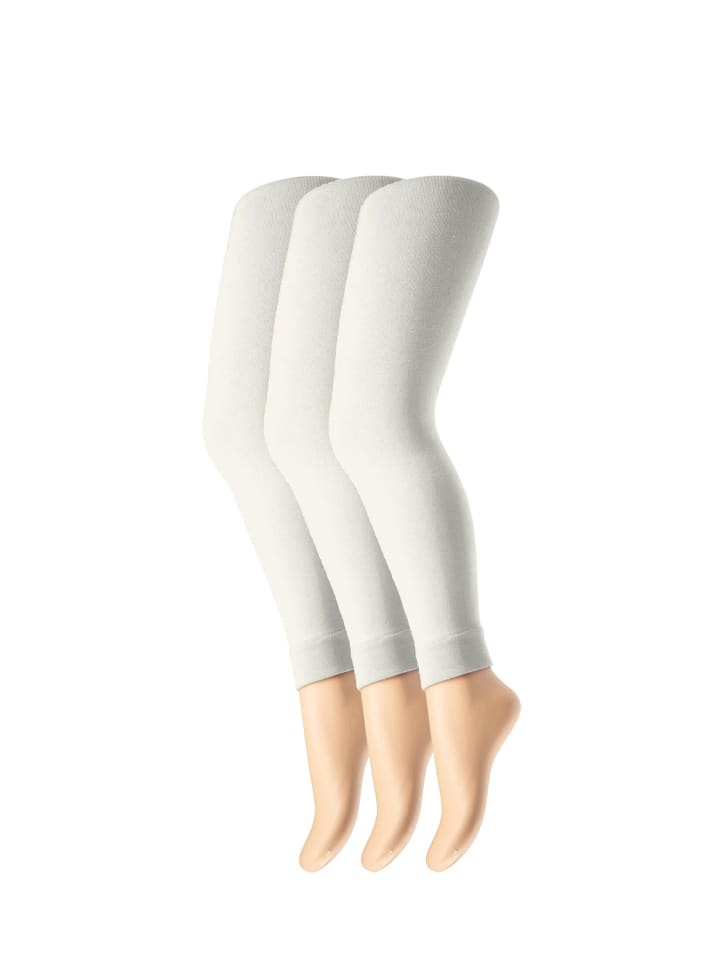 S. Oliver Leggings 3er Pack originals 40 Denier in offwhite günstig kaufen